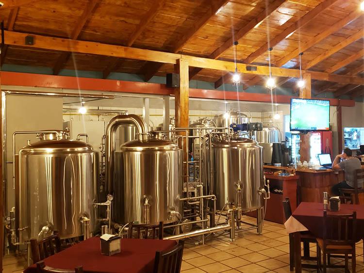 Chirripoberg Cervecería in Costa Rica - 500L brewery equipment by Tiantai